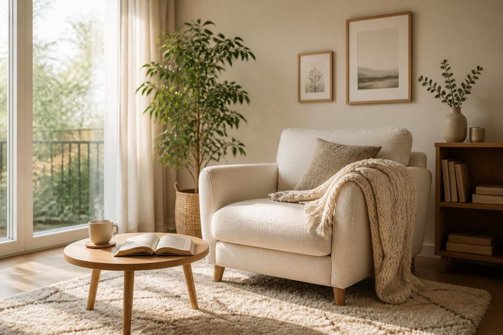 découvrez comment aménager un coin détente chez vous pour profiter d'un espace cosy et apaisant, idéal pour vous relaxer après une journée bien remplie.